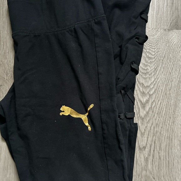 Puma Black Workout Leggings - Picture 2 of 2